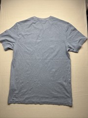 VRST Men’s Essential Acid Wash Pocket Tee, Muted Denim, S