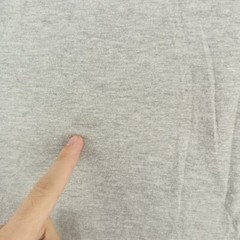 GILDAN T-shirt SoftStyle MEDIUM Gray Knit Casual Cotton