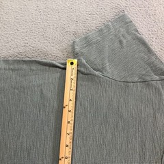 goldthreads T shirt mens L gray slate thick woven pocket tee