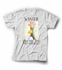 Wanted Have You Seen This Chicken Funny Comfort Tee Shirt Gift Idea