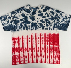 Colortone Shirt Men Extra Large Tie Dye Cotton Patriotic USA Work Party Core Nw