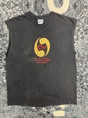 Vintage Mens 90s Discovery Channel Brand chi Energy Tshirt Size Large Black