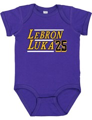 Lebron James Luka Doncic 2025 Creeper Romper One Piece BABY