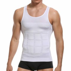 SecondSkin Men’s Shaper Cooling T-Shirt Slimming Body Shaper Compression Tops US
