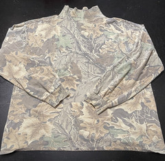 Vintage Ace Sportswear Camo Long Sleeve Shirt, No Size, Fits: XXL – Made in USA