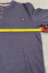 Wrangler Workwear Henley Long Sleeve Shirt 2XL