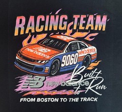 New Balance Racing Team Graphic T-Shirt Men’s Large Black 9060 Built to Run NWT