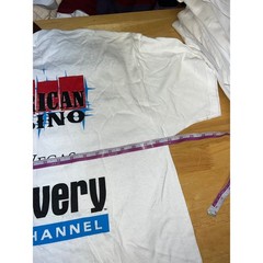 Vintage Discovery Channel Shirt American Casino Las Vegas Promo TV Show Tee XL