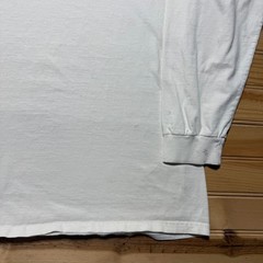 Vintage 90s Nike Embroidered Mini Center Swoosh Blank Long Sleeve Shirt – Large