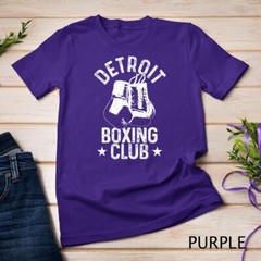 Mens Boxing Detroit Michigan Vintage Boxing Club Boxer T-Shirt Unisex T-shirt