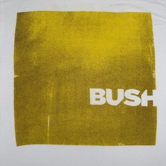 Bush 2016 Summer Tour Concert Men’s Graphic T-Shirt White Yellow Size Large
