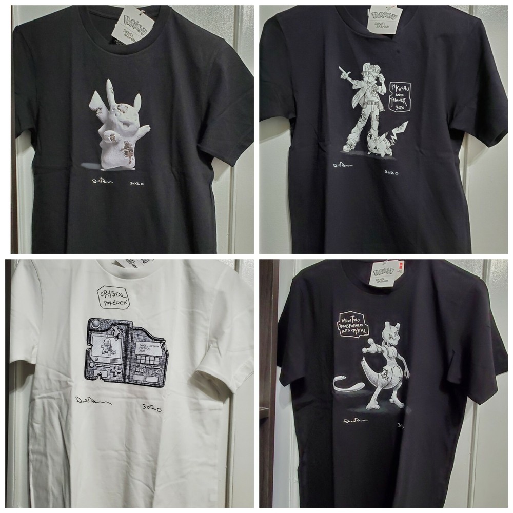 US SELLER- Daniel Arsham x Pokemon x Uniqlo Short Sleeve UT Men’s