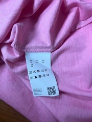 HUGO BOSS DAUBER Regular Fit PINK Stretch Cotton mens T-shirt MEDIUM