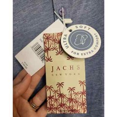 Jachs New York Men’s Ultra Soft Blue Tee- Size Large