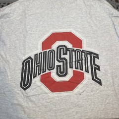 XL Vintage Ohio State Buckeyes 36 Grey T Shirt Sport Tag FREE SHIPPING
