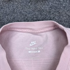 Nike Festival T Shirt Adult Size Medium Pink Big Logo Double Sided Loose Fit