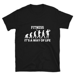 Fitness It’s A Way Of Life Bodybuilding Gym Fitness Muscle T-Shirt