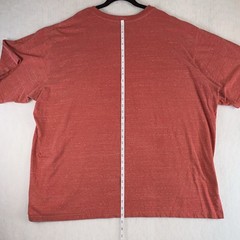 Carhartt Men’s Original Fit Pocket T-Shirt 3XL Heathered Red /orange Crew Neck