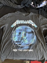 Lot of 5 Metallica T-Shirts Sizes Small, Medium, Large