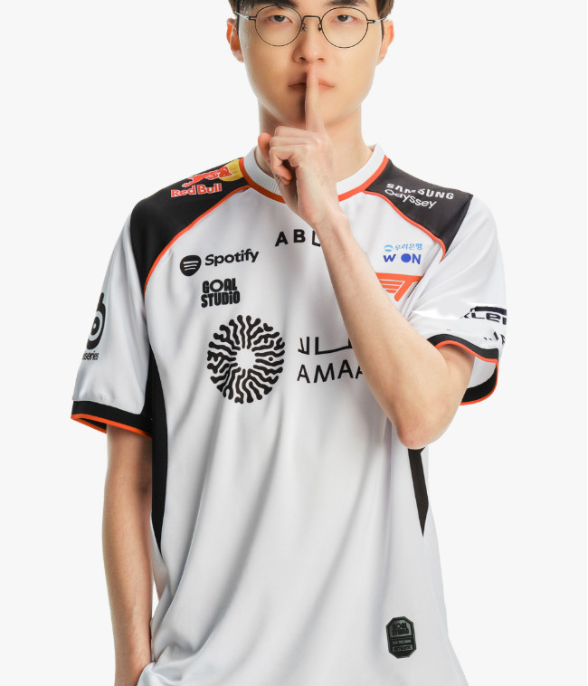 2026 T1 Uniform Jersey VER.2 LOL White 100% Authentic NO Tariffs In USA