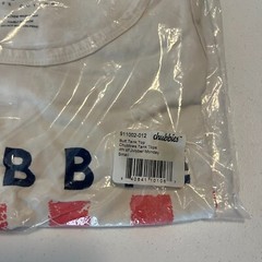 Chubbies Tank Top Men’s Size S White Cream Fourth of July 4th USA Cotton New NWT
