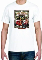 Adult DryBlend® T-Shirt – ( FULL SERVICE ROD ROUTE 66 – HOT ROD / PIN-UP / HOTTI