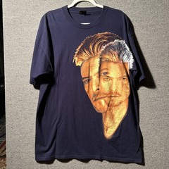 Vintage 1995 David Bowie Outside Tour T Shirt Navy XL Brockum Made In USA