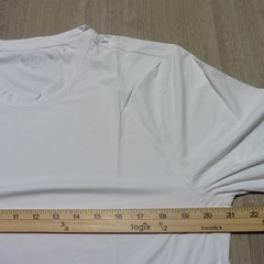 GREYSON Mens M MEDIUM GUIDE SPORT T SHIRT PERFORMANCE GOLF LONG SLEEVE TEE WHITE