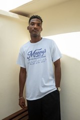 Mannys Music Store New York City Retro Nostalgic T-shirt