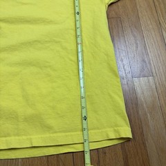 2009 M&Ms Yellow M&M Graphic T Shirt Size Large All Over Print AOP Short Sleeve