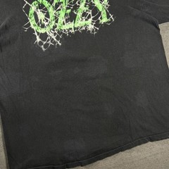Vintage 1998 Ozzy Osbourne Glow in the Dark Spiderweb Faded Black T-Shirt