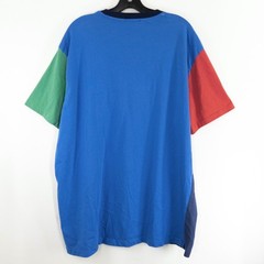 Polo Ralph Lauren Mens 2XB Colorblock Pocket T-Shirt Blue Red Green Big & Tall