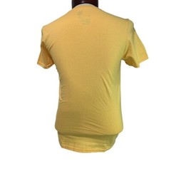 Small (34-36) GoldToe Mens New Yelllow Gold Short Sleeve Tshirt Crew Neck