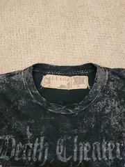 Salvage Death Cheaters Distressed Men’s Size Large Tshirt Rare