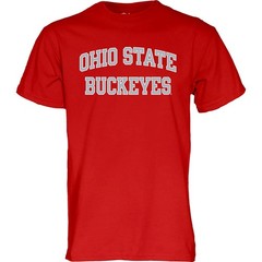 Blue 84 Mens Ohio State Buckeyes T-Shirt Arched Team Color Team Color Medium