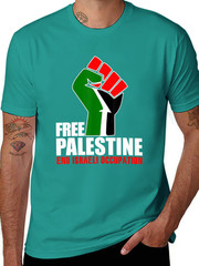 Free Palestine End Israeli Occupation – Peace Unisex T-Shirt