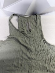 Rick Owens Basic Rib Tank Size Large Celadon UNISEX