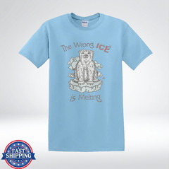 The Wrong ICE Is Melting Polar Bear Climate Protest T-Shirt