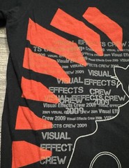 District 9 Movie Shirt Mens Medium Rare VFX Crew Tee 2009 Image Engine Y2K Black