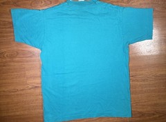 Vintage Retiree Warning Knows It All Teal Graphic T Shirt XL USA 12