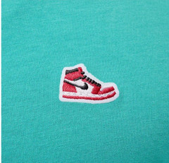 NEW 45$ Jordan Teal sneaker shirt SIZE XL
