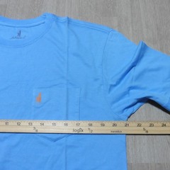 JOHNNIE O Mens S SMALL T SHIRT SUN LINE MALIBLU BLUE GRAPHIC SHORT SLEEVE GOLF