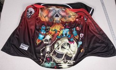 Peekaboo Gen V Reversible Baseball Jersey Small Limited Edition Rave Dubstep