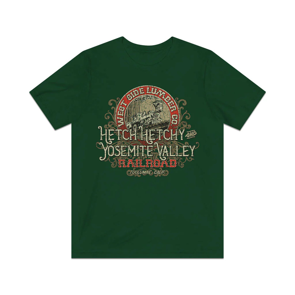 Hetch Hetchy & Yosemite Valley Railroad 1900 Vintage Men’s T-Shirt
