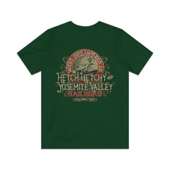 Hetch Hetchy & Yosemite Valley Railroad 1900 Vintage Men’s T-Shirt