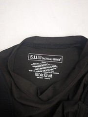 5.11 Tactical Series Holster T Shirt Small Stretch Compression Padded Pockets