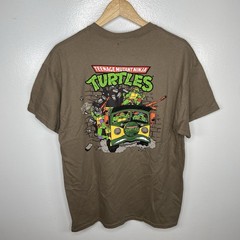 Hybrid Apparel Teenage Mutant Ninja Turtles Brown Graphic T-Shirt Sizes Vary