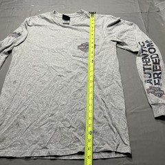 Harley Davidson Long Sleeve T Shirt Hammond Louisiana Freedom Shield Size M