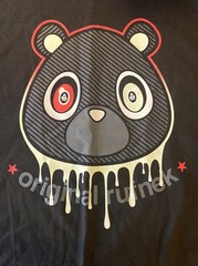 Original Rufnek T Shirt Black Size XL New with Tags Bear Head Drip