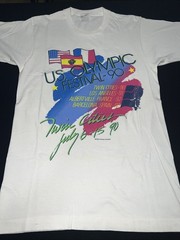 Vintage 1990 US OLYMPIC FESTIVAL -90 Single Stitch Fruit On The Loom T Shirt